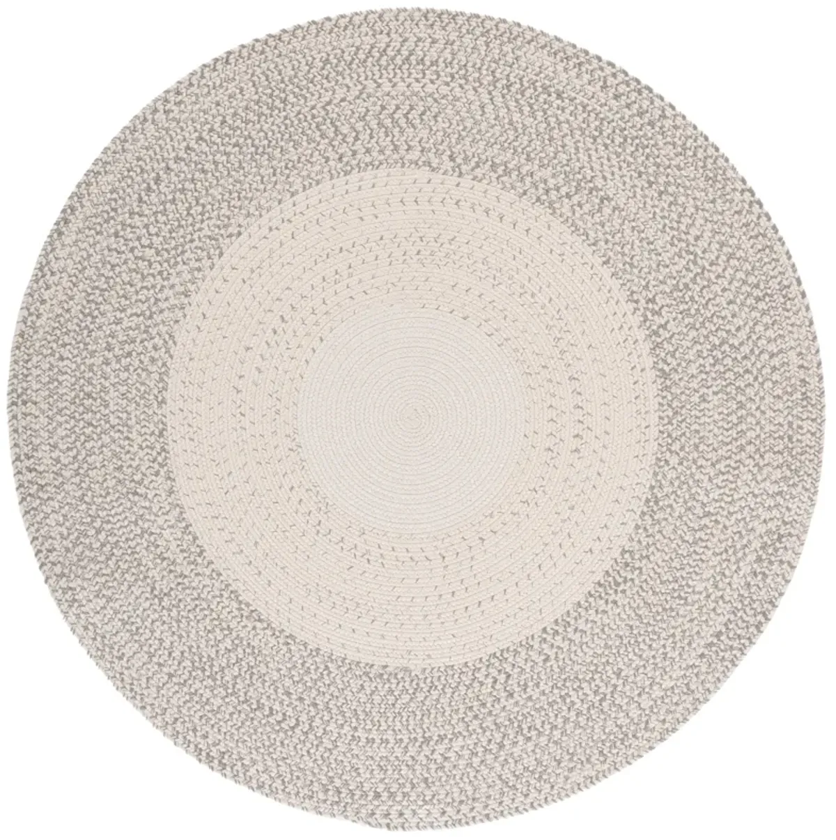 BRAIDED Hand Woven 5' x 5' Round area rug