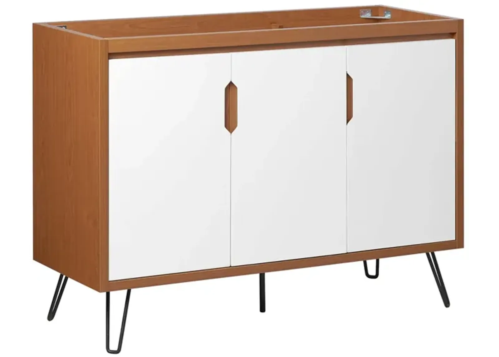 Energize 48" Double or Single Sink Compatible (Not Included) Bathroom Vanity Cabinet