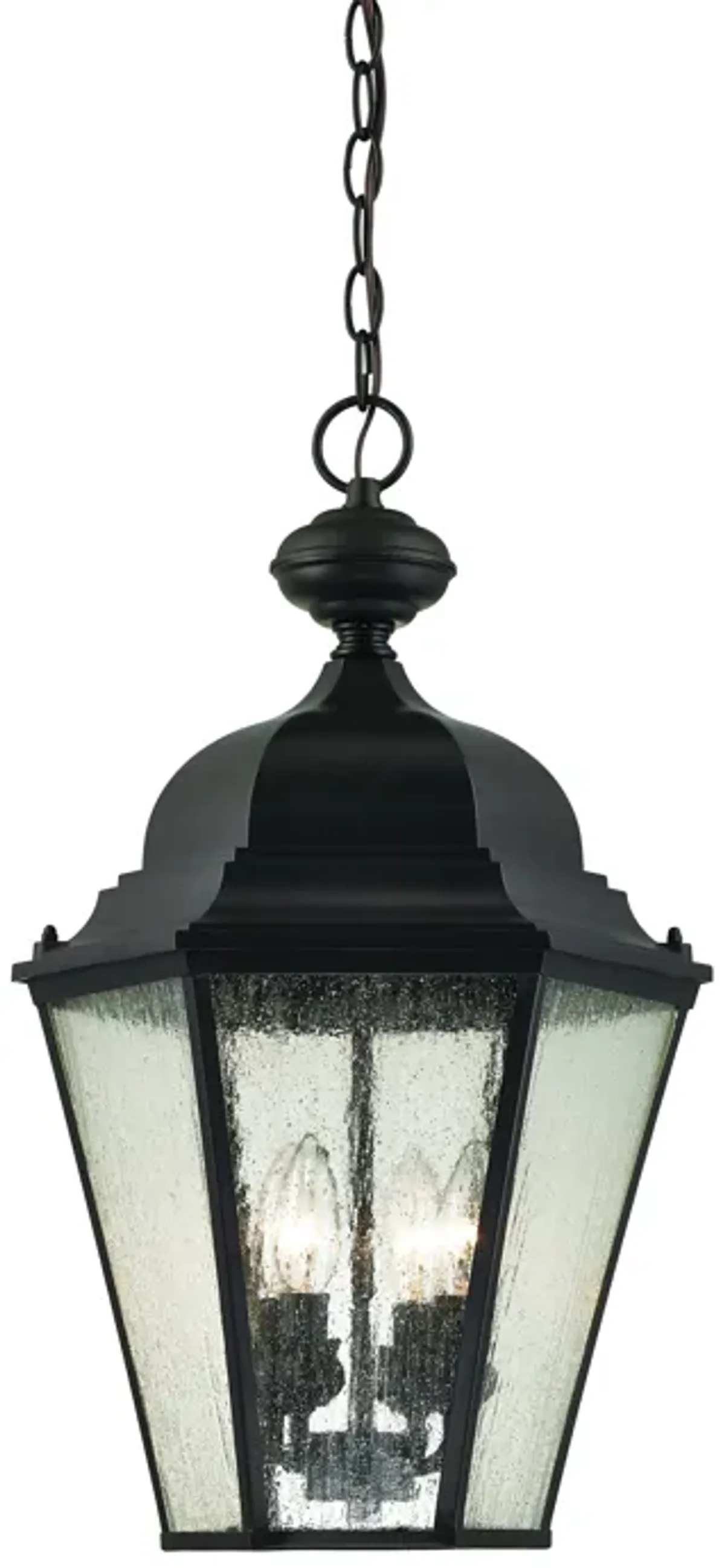 Cotswold 13" Wide 4-Light Outdoor Pendant - Oil Rubbed Bronze