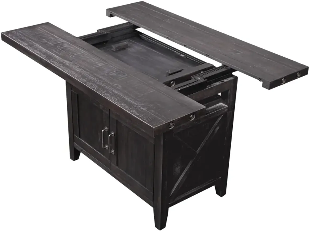 Yosemite Counter Height Rectangular Extension Table in Cafe