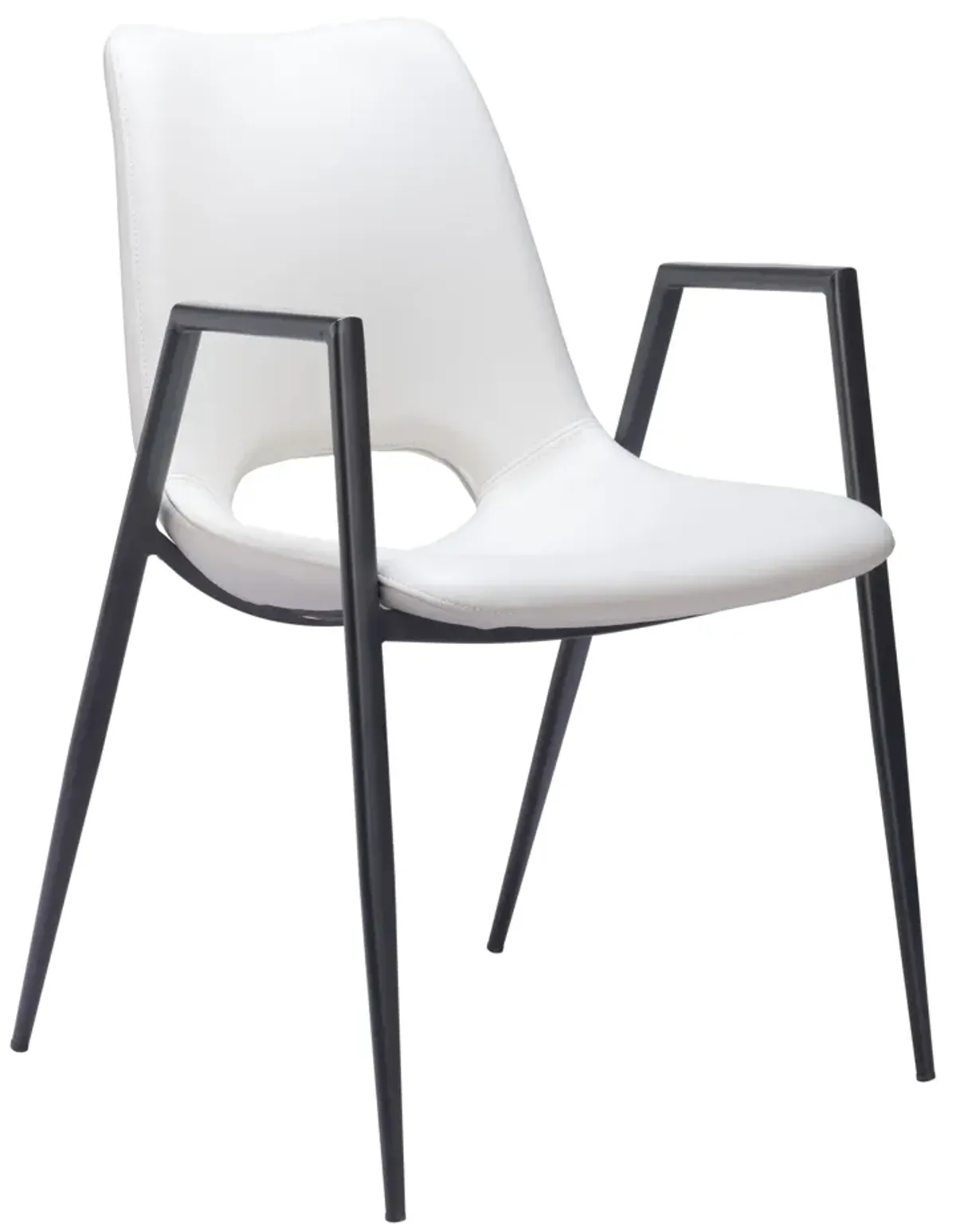 Desi Dining Chair (Set of 2) White