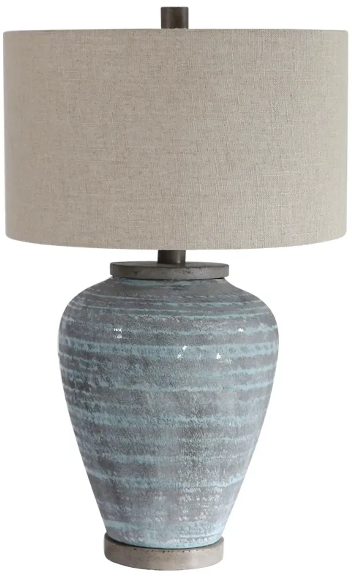 Pelia Light Aqua Table Lamp