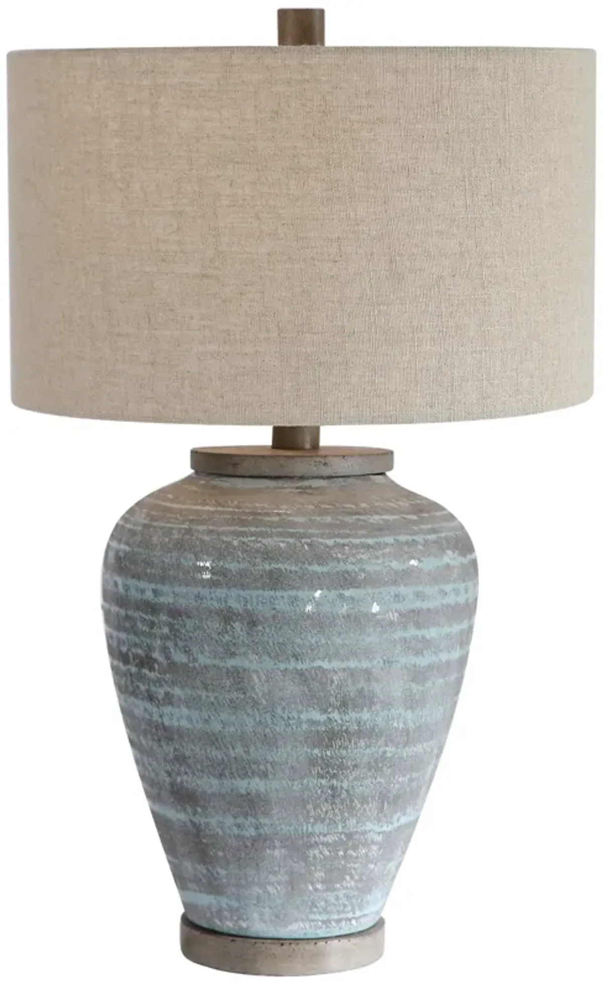 Pelia Light Aqua Table Lamp