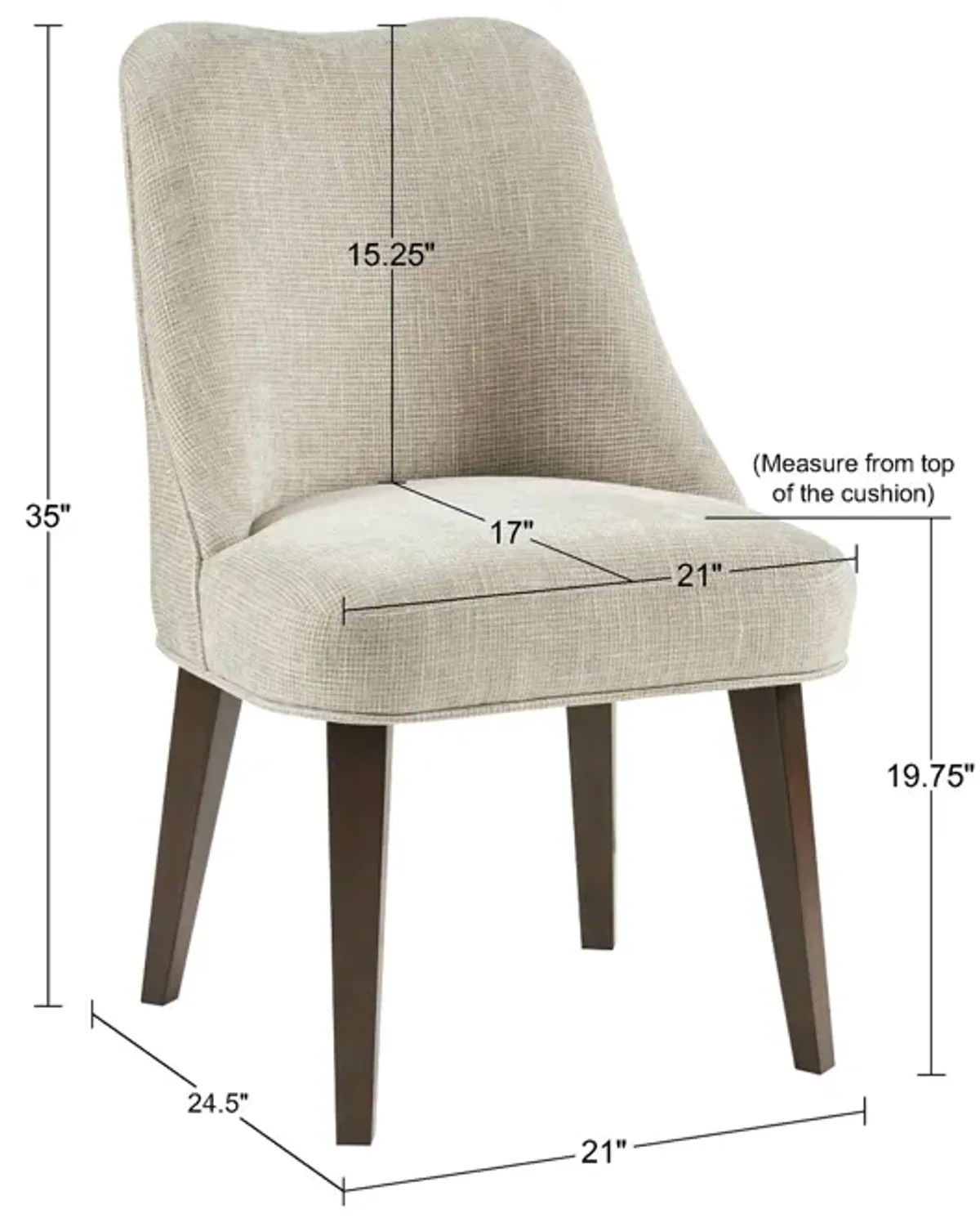 Holls Dining Chair - Set of 2