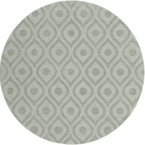 Central Park AWHP-4000 6' x 6' Hand Made Rug