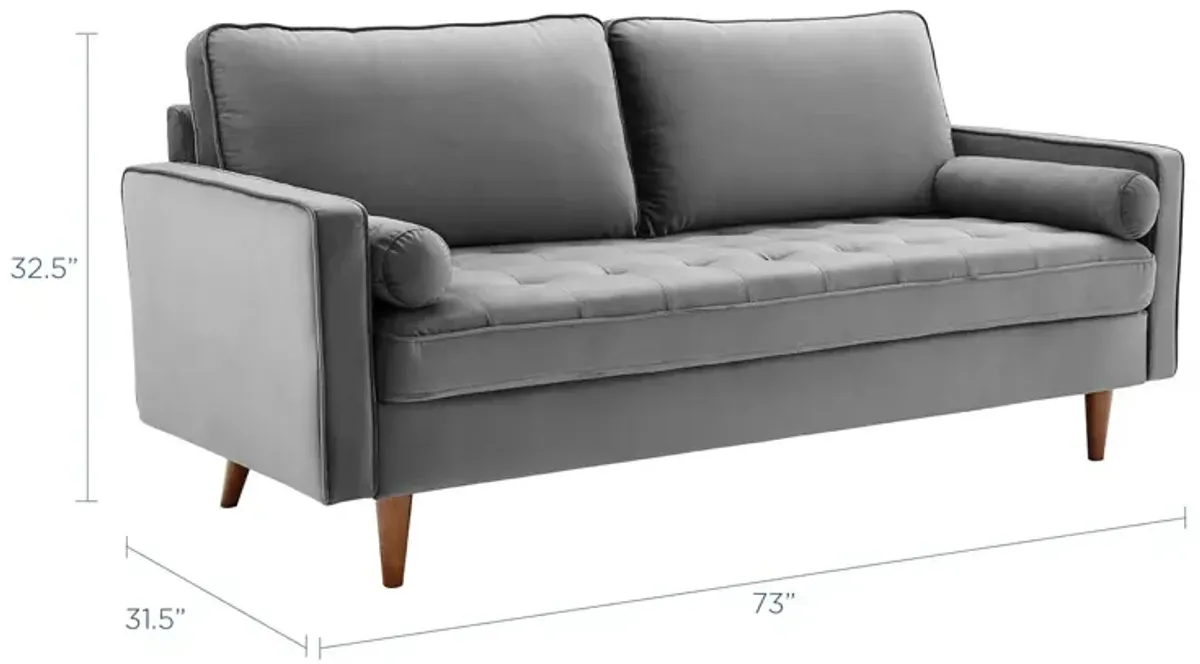 Valour Performance Velvet Sofa