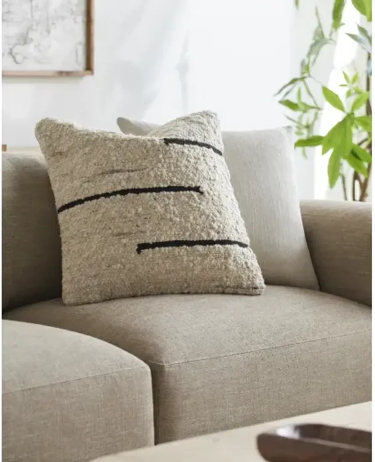 Divided DIV-002 22"L x 22"W Accent Pillow