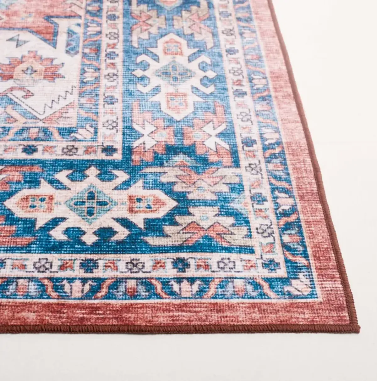 ARIZONA 512 BLUE  2'-6' x 8' Runner Rug