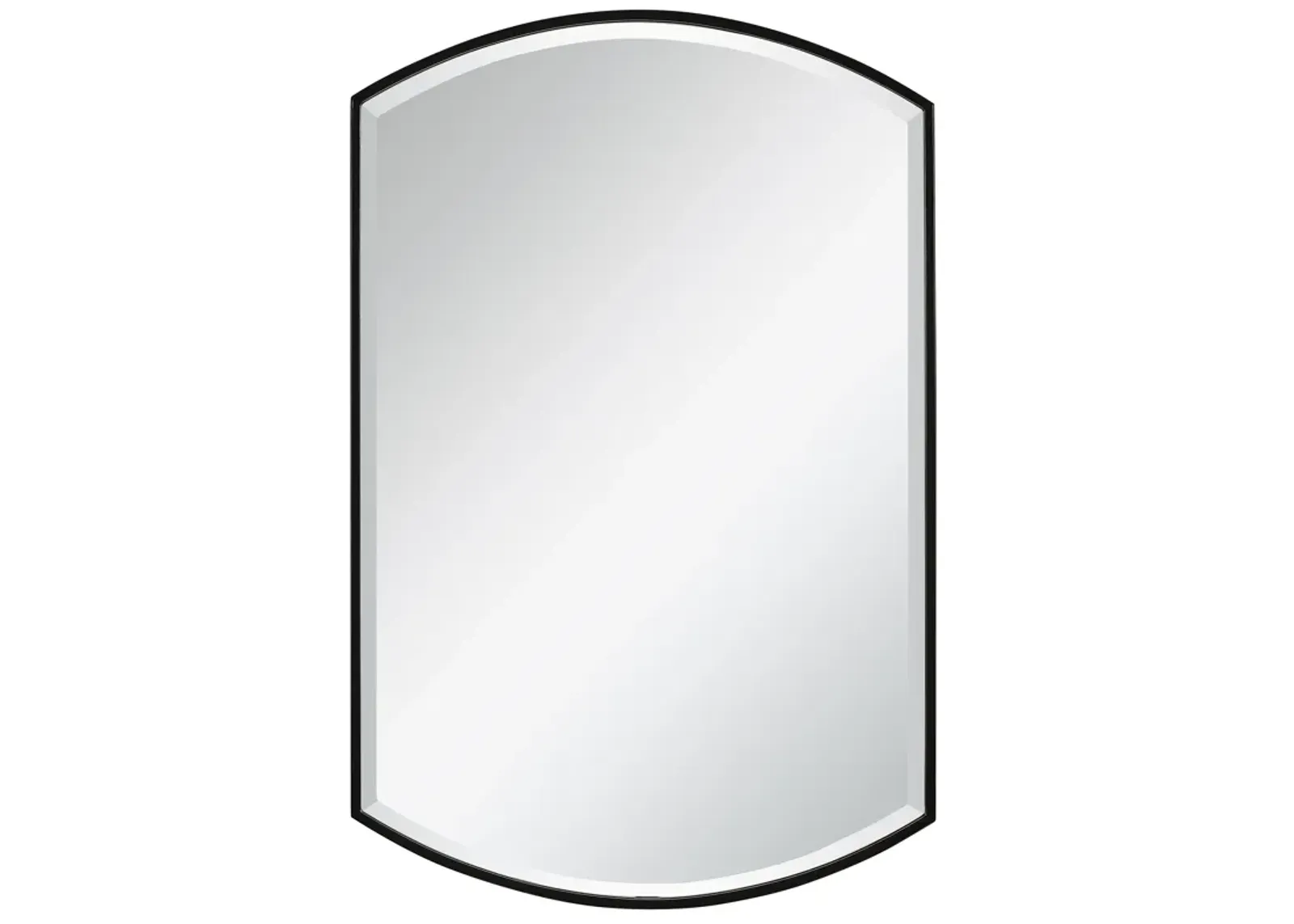 Shield Shaped Iron Mirror