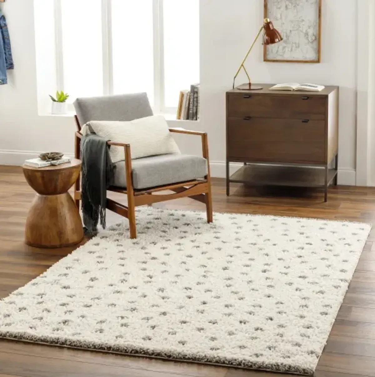 Birmingham BMM-2302 7'10" x 10' Machine Woven Rug