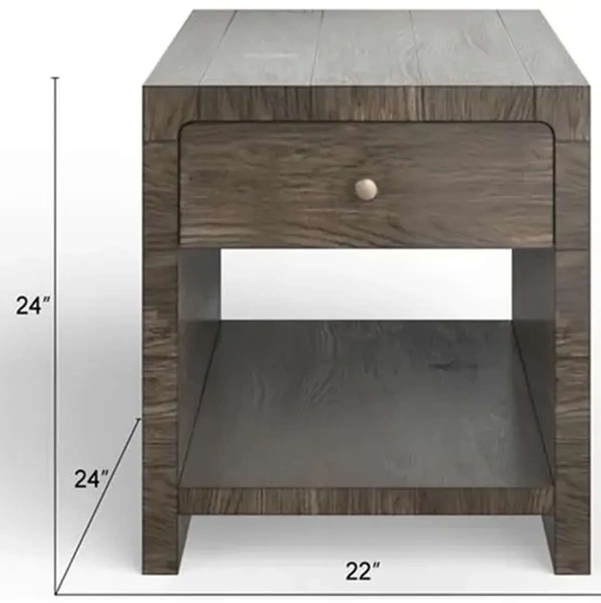 Rectangular End Table