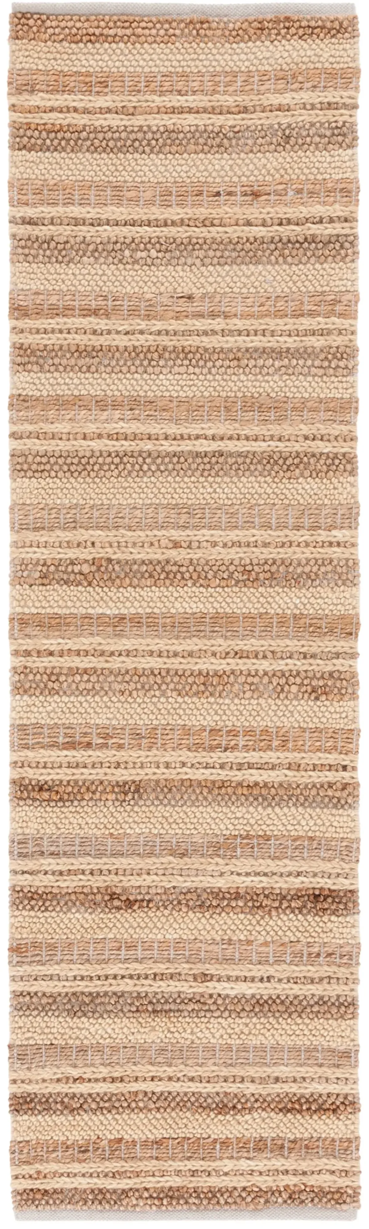 NATURA 501 NATURAL  2'-3' x 8' Runner Rug