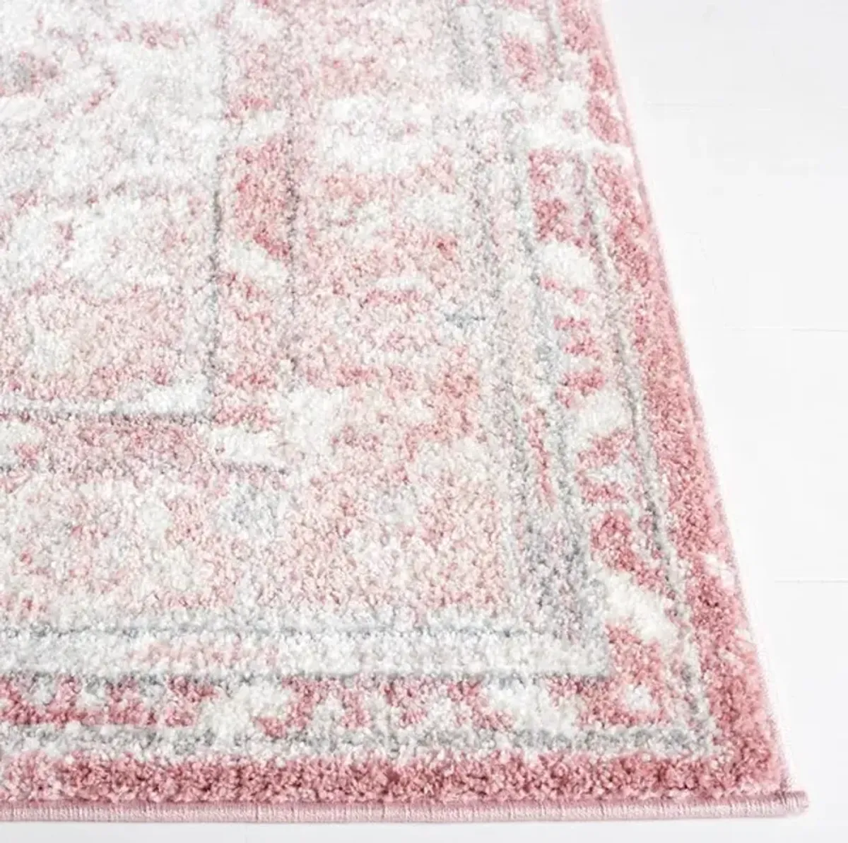 LAYLA 108  Pink 6'-7' X 6'-7' Square Square Rug