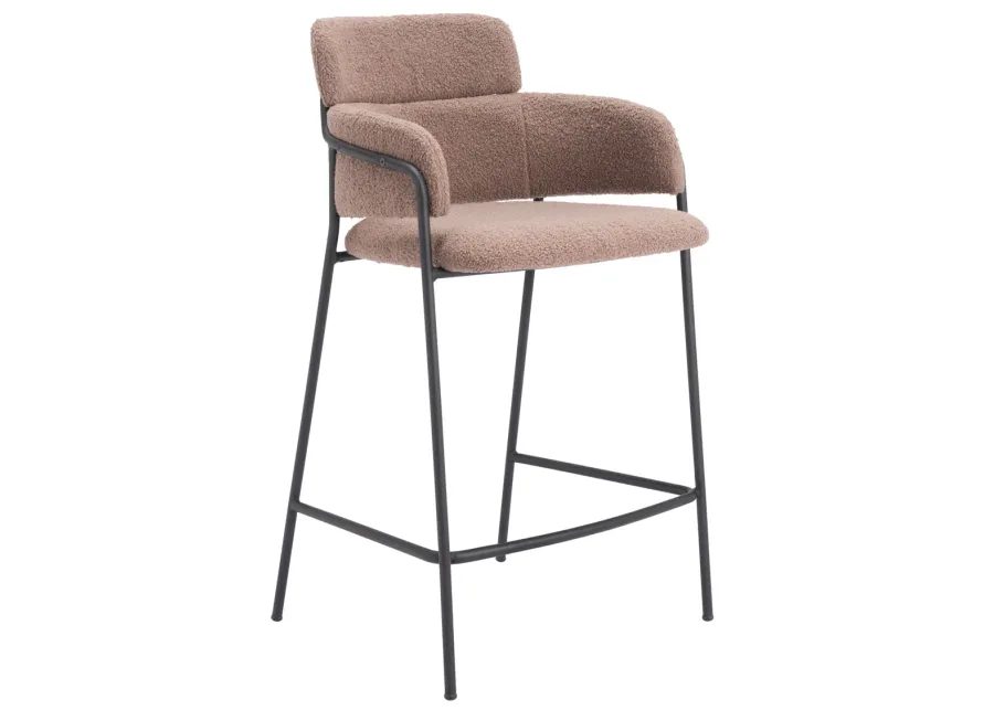 Marcel Counter Stool (Set of 2) Brown