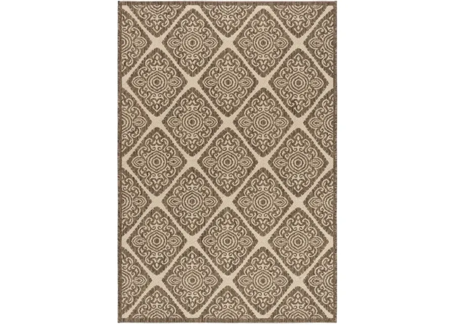 BEACH HOUSE Collection BHS132C-8 Cream / Beige 8' X 10'