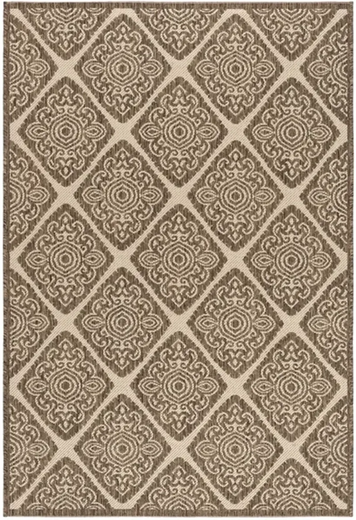 BEACH HOUSE Collection BHS132C-8 Cream / Beige 8' X 10'