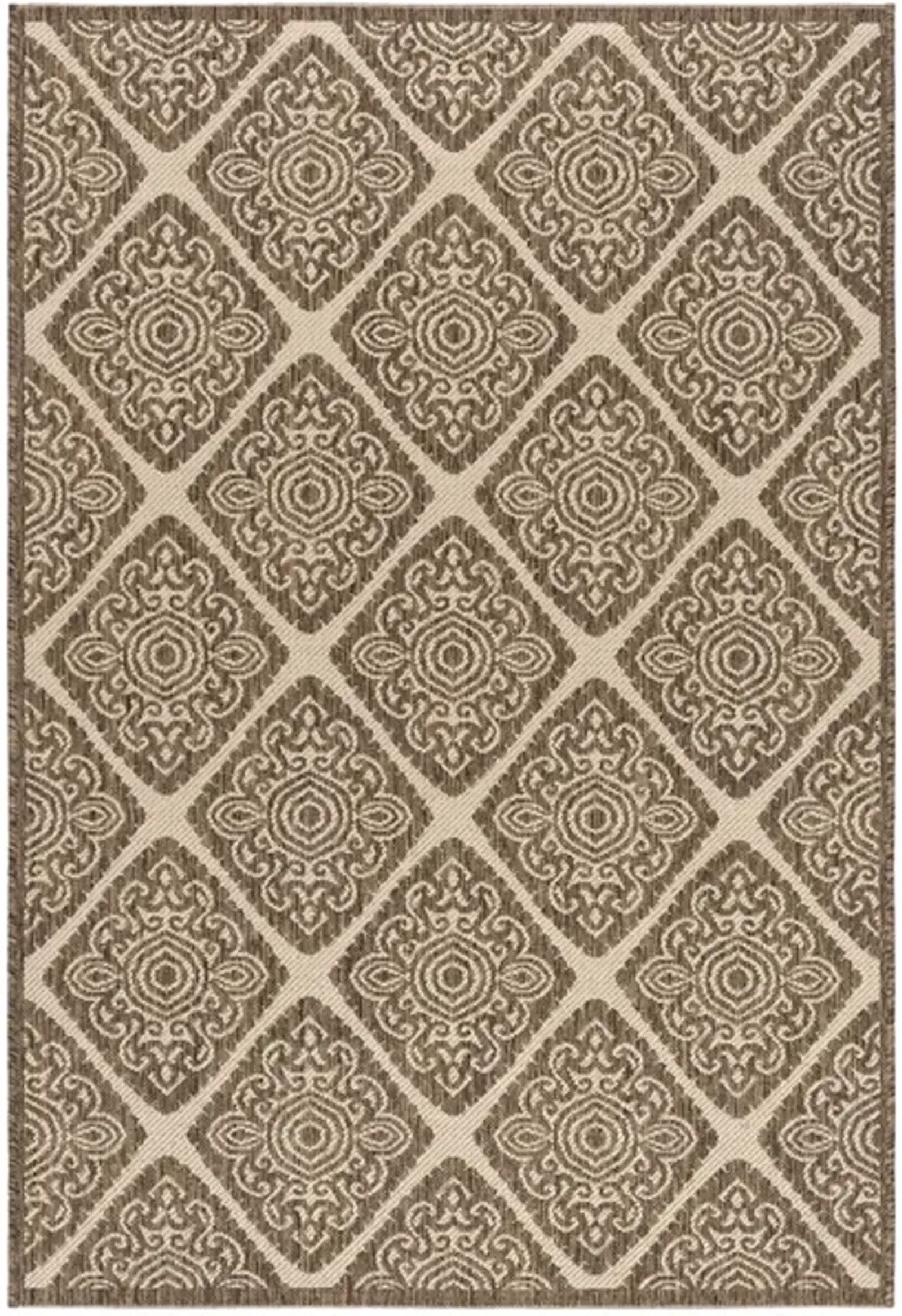 BEACH HOUSE Collection BHS132C-8 Cream / Beige 8' X 10'