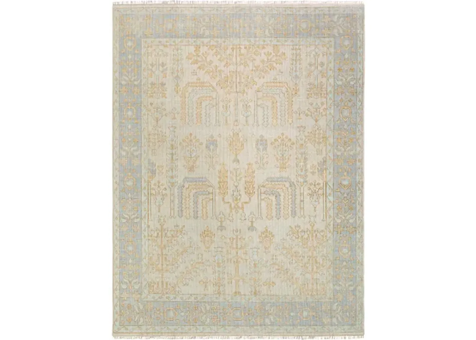 Ushak USK-2305 8'10" x 12' Handmade Rug