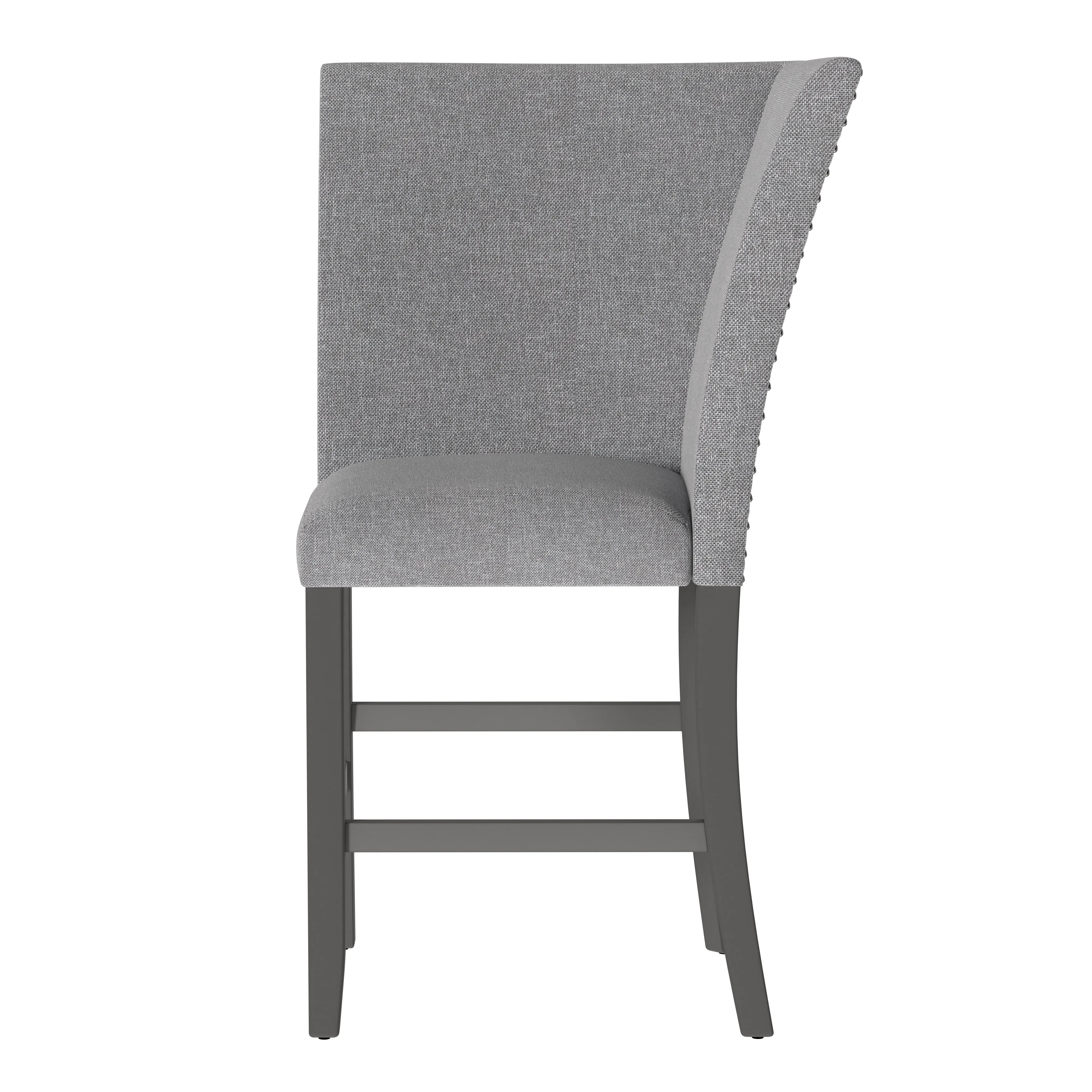 Seneca Upholstered Corner Barstool With Back