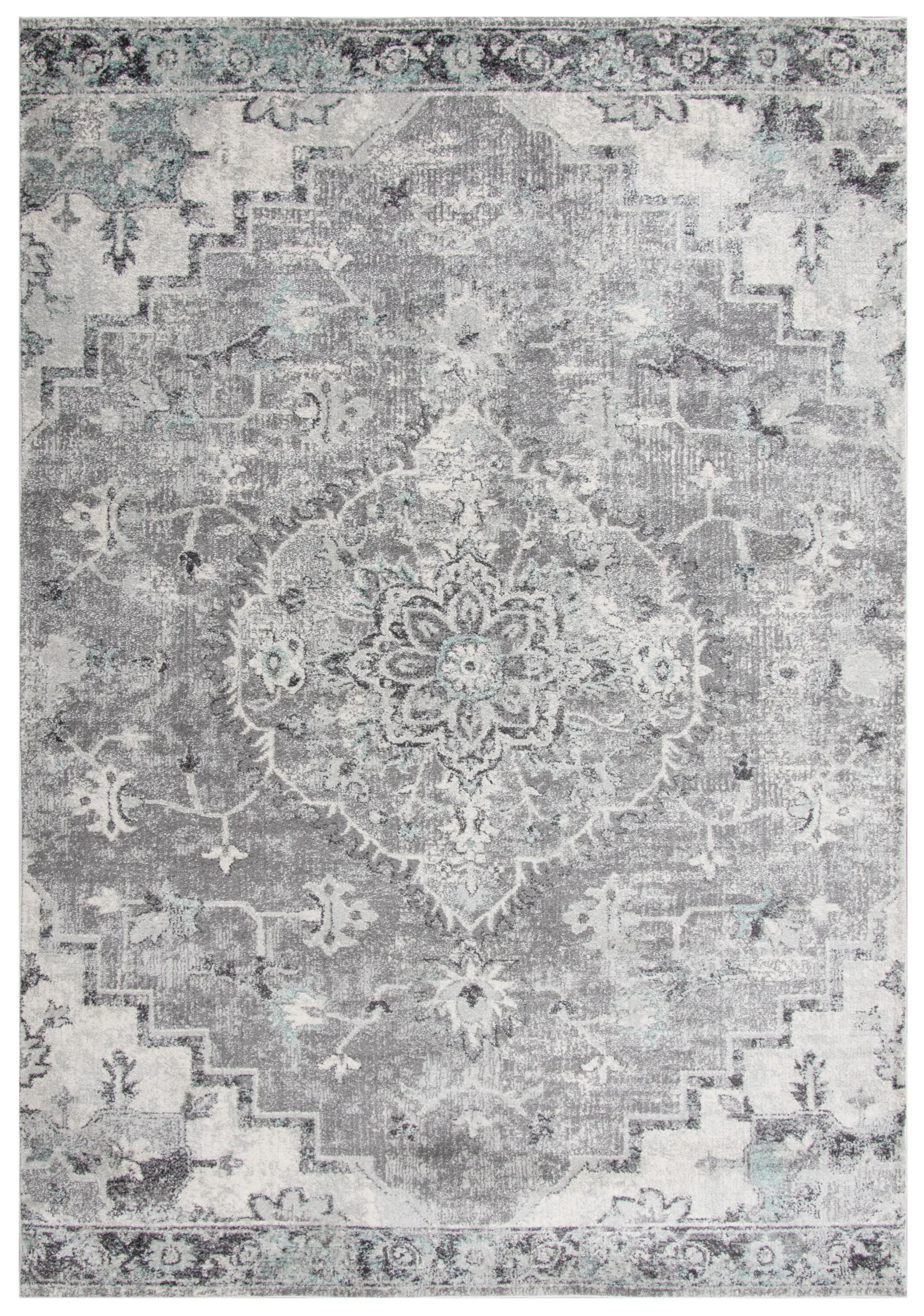 Odyssey M. Gray  Polypropylene 5'2"x7'6" Rectangle Rug