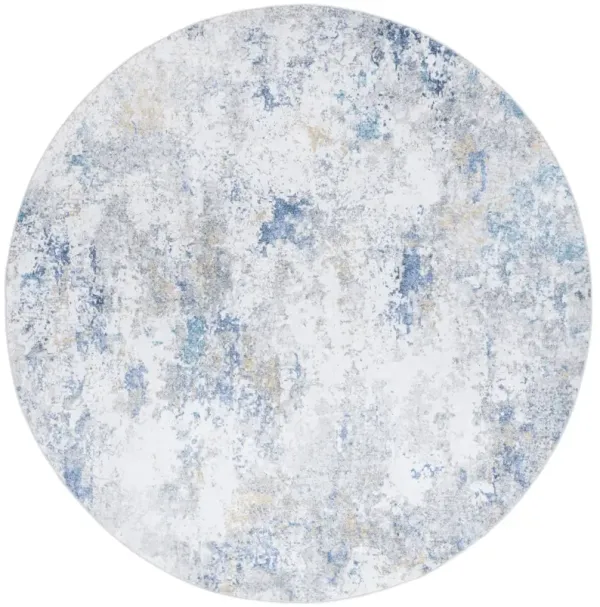 SANTA MONICA 386 IVORY  6' x 6' Round Round Rug