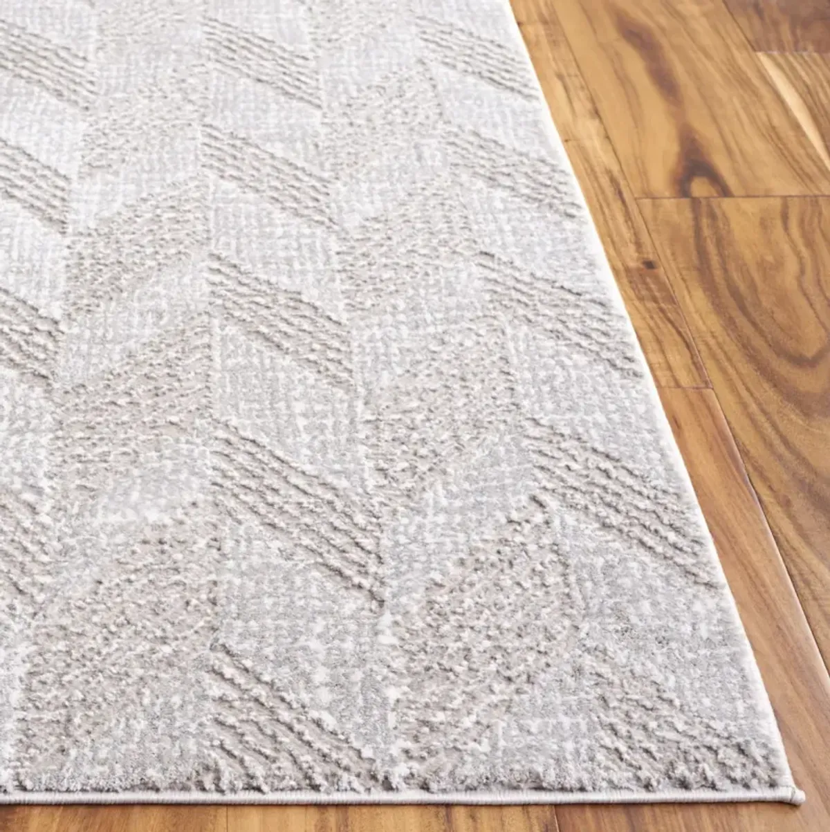 REVIVE 122 TAUPE  2'-3' x 8' Runner Rug