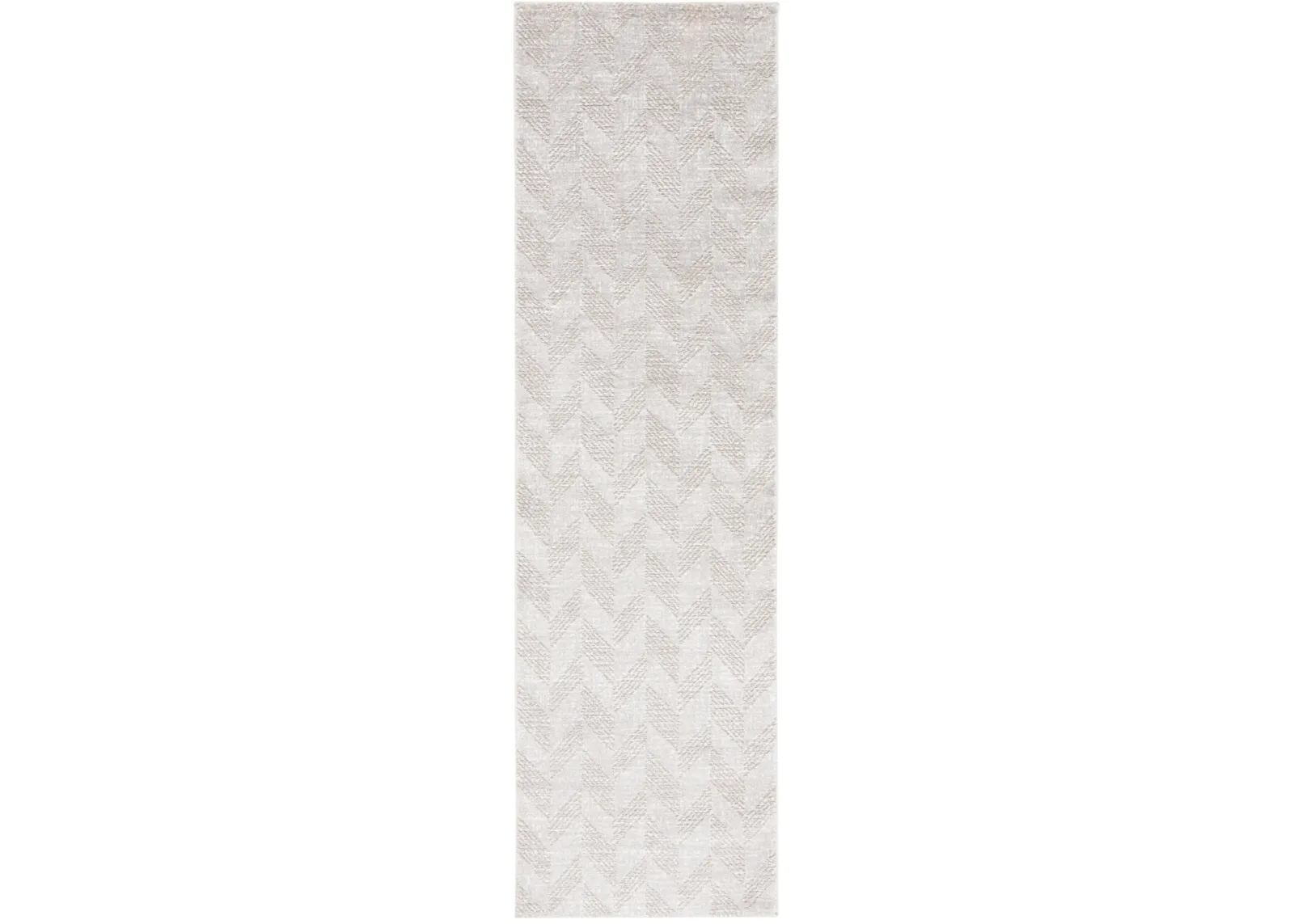 REVIVE 122 TAUPE  2'-3' x 8' Runner Rug