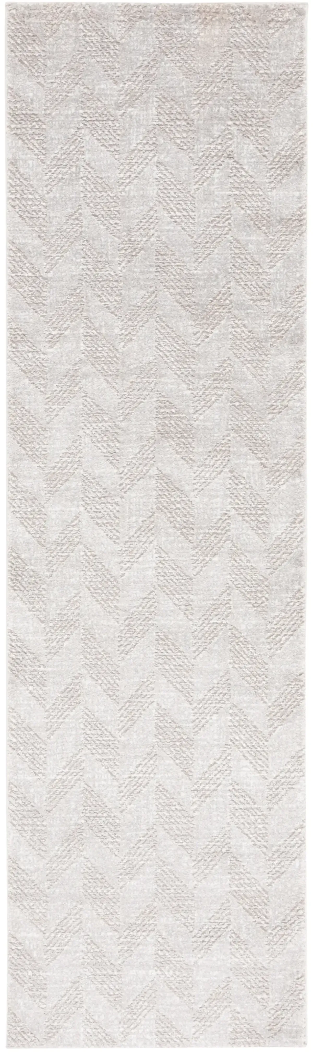 REVIVE 122 TAUPE  2'-3' x 8' Runner Rug