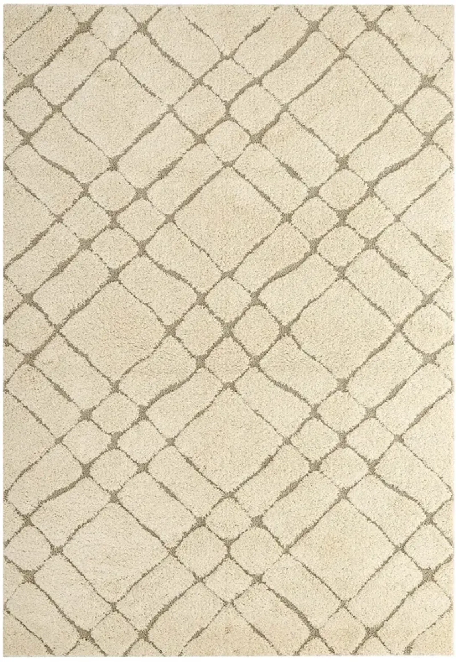 Jubilant Verona Abstract Geometric 5x8 Shag Area Rug