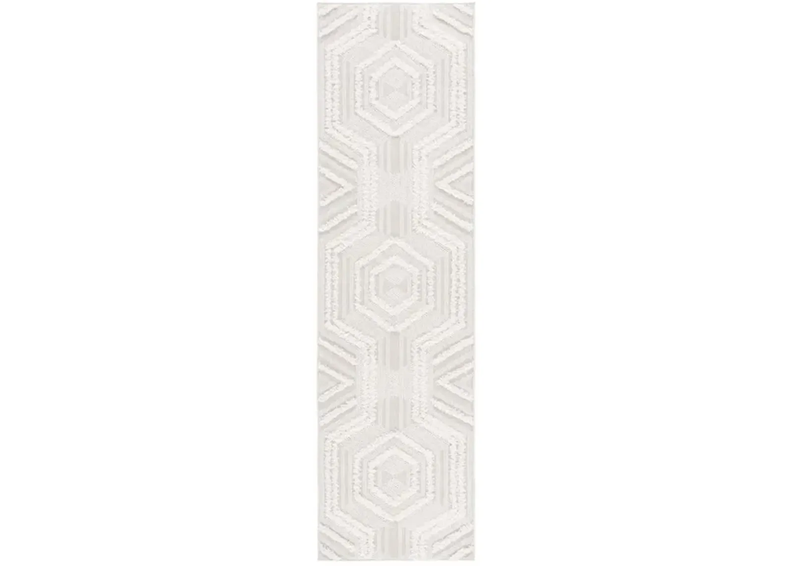 TRENDS 114 Beige 2'-2' X 9' Runner Rug