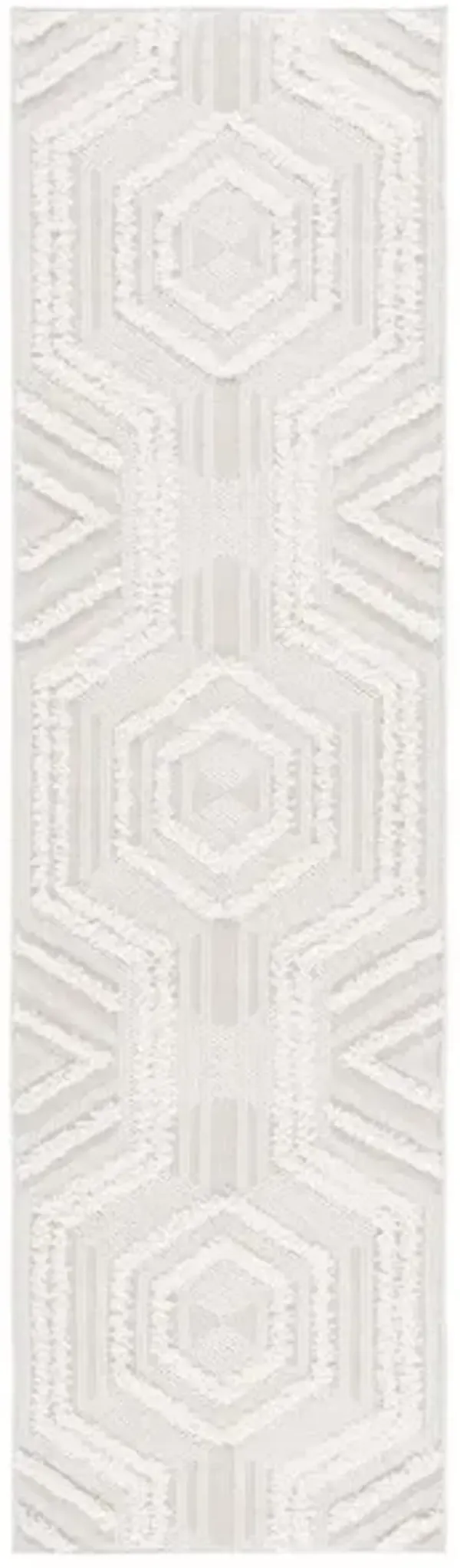 TRENDS 114 Beige 2'-2' X 9' Runner Rug
