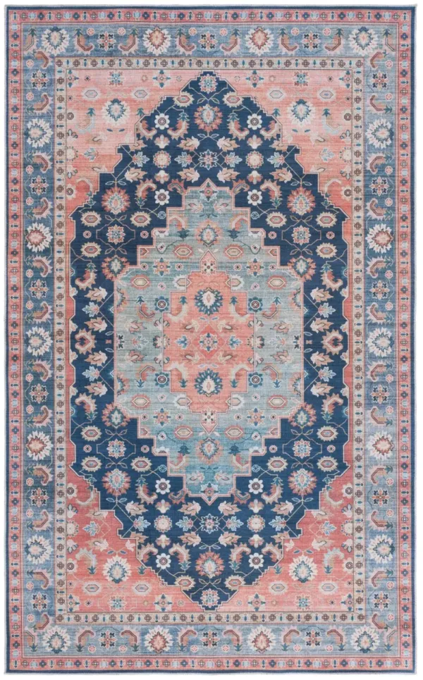 ARIZONA 235 BLUE  4' x 6' Small Rectangle Rug