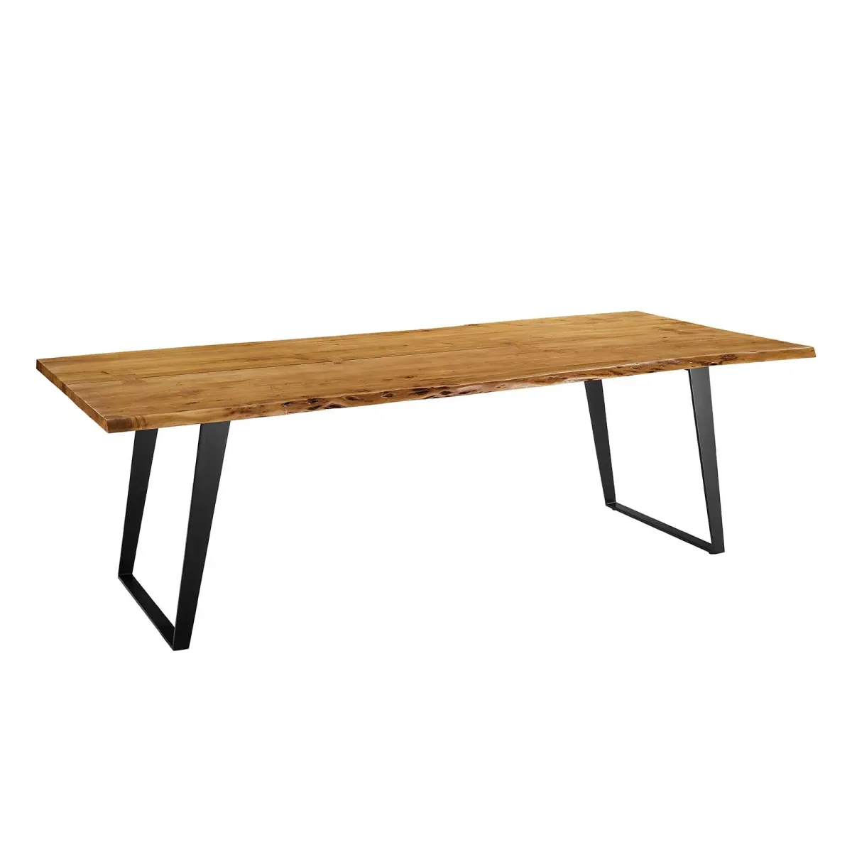 Viggo 96" Live Edge Acacia Wood Acacia Wood Dining Table