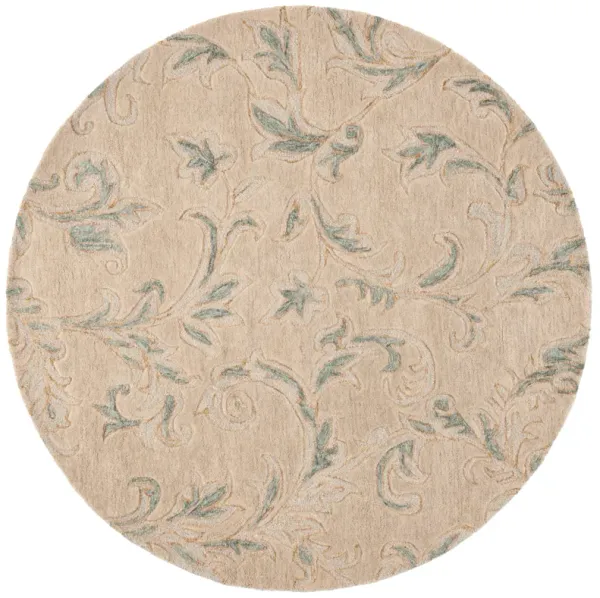 JARDIN Hand Tufted 6' x 6' Round area rug