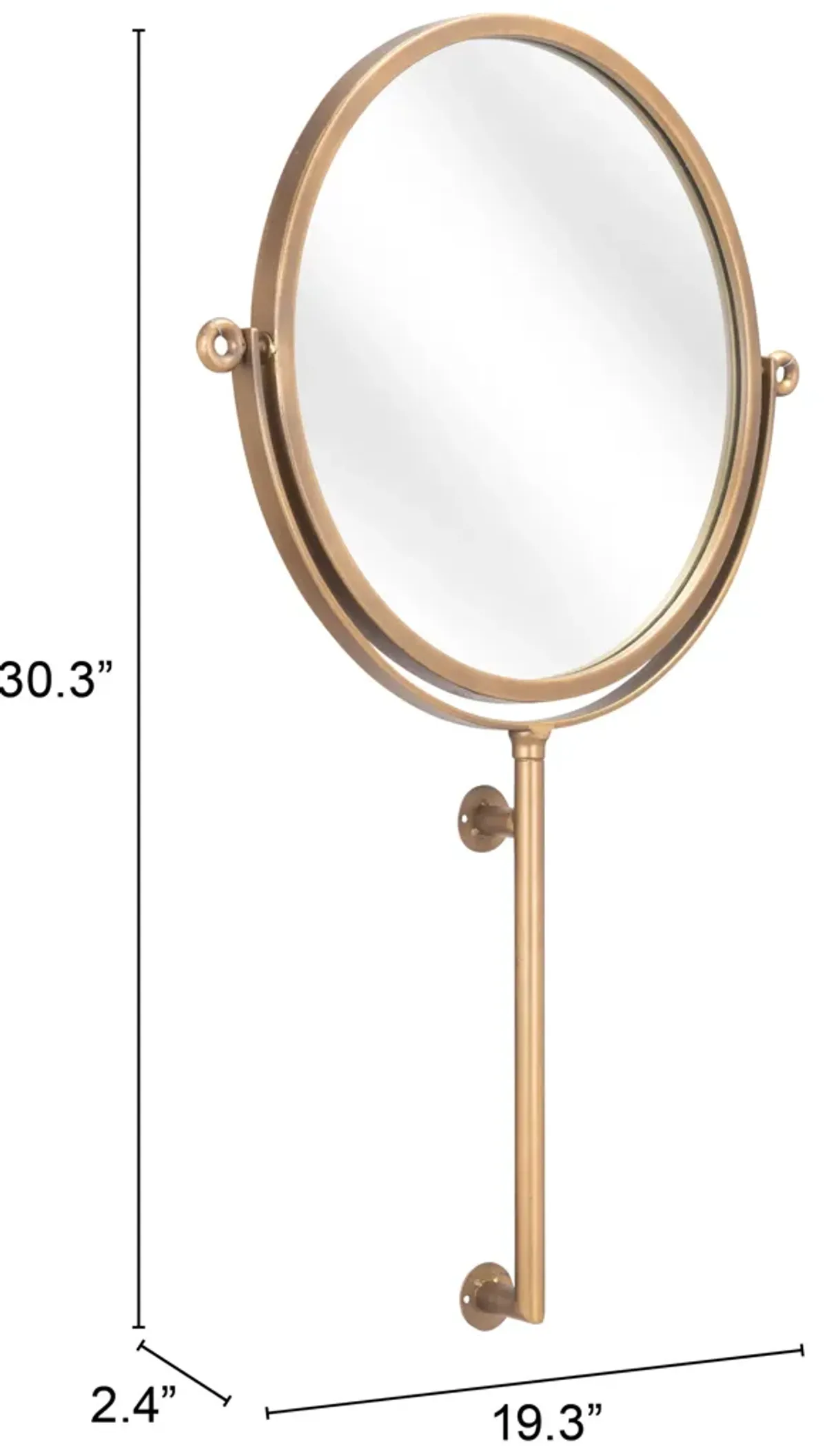 Bernis Mirror Brass