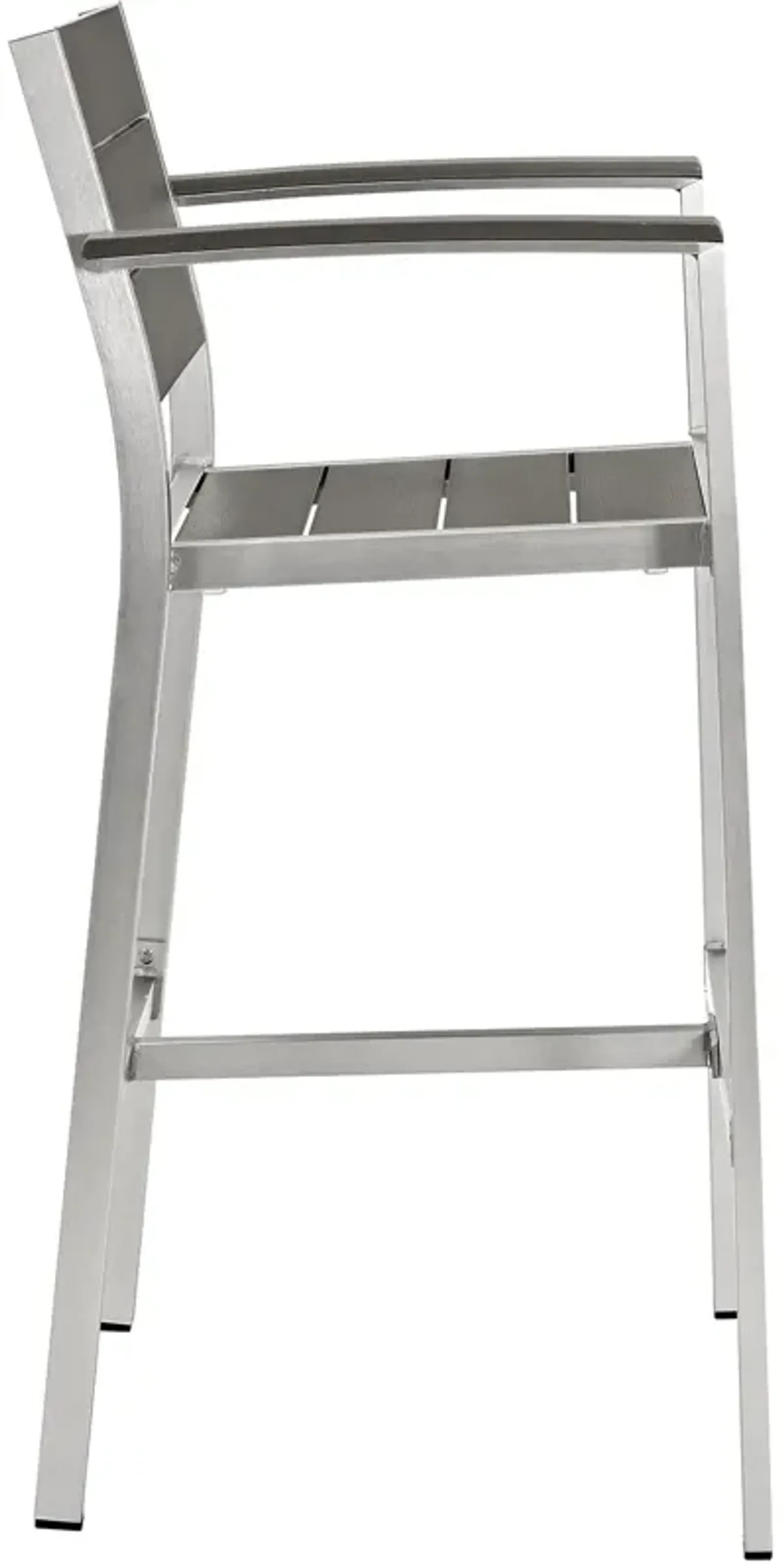 Shore Outdoor Aluminum Barstool