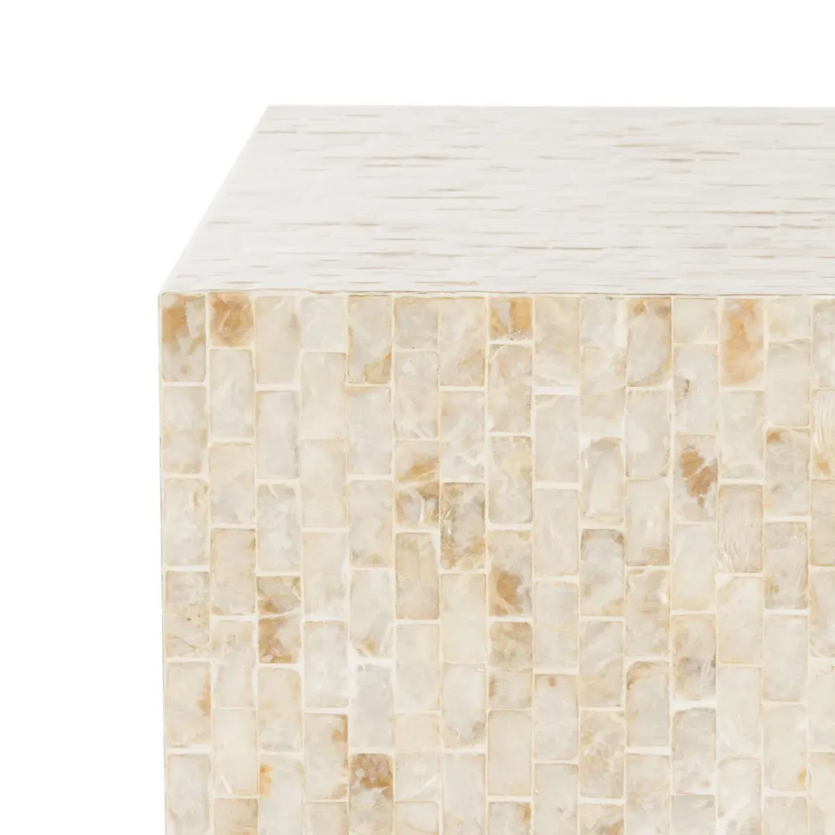 JUNO RECTANGLE MOSAIC SIDE TABLE