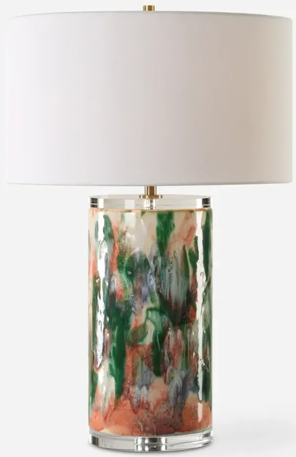 Verdant Multi-Colored Table Lamp