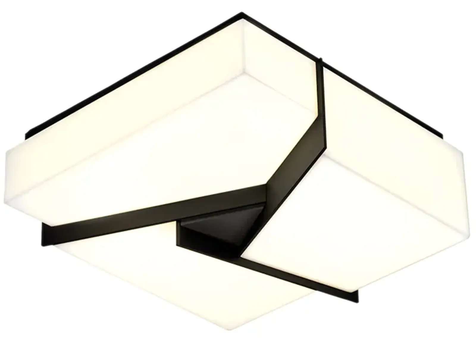 Candeau Flush Mount Light - Matte Black