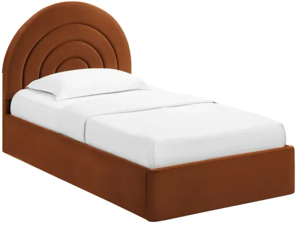 Solana Arched Performance Velvet Twin Platform Bed by Modway