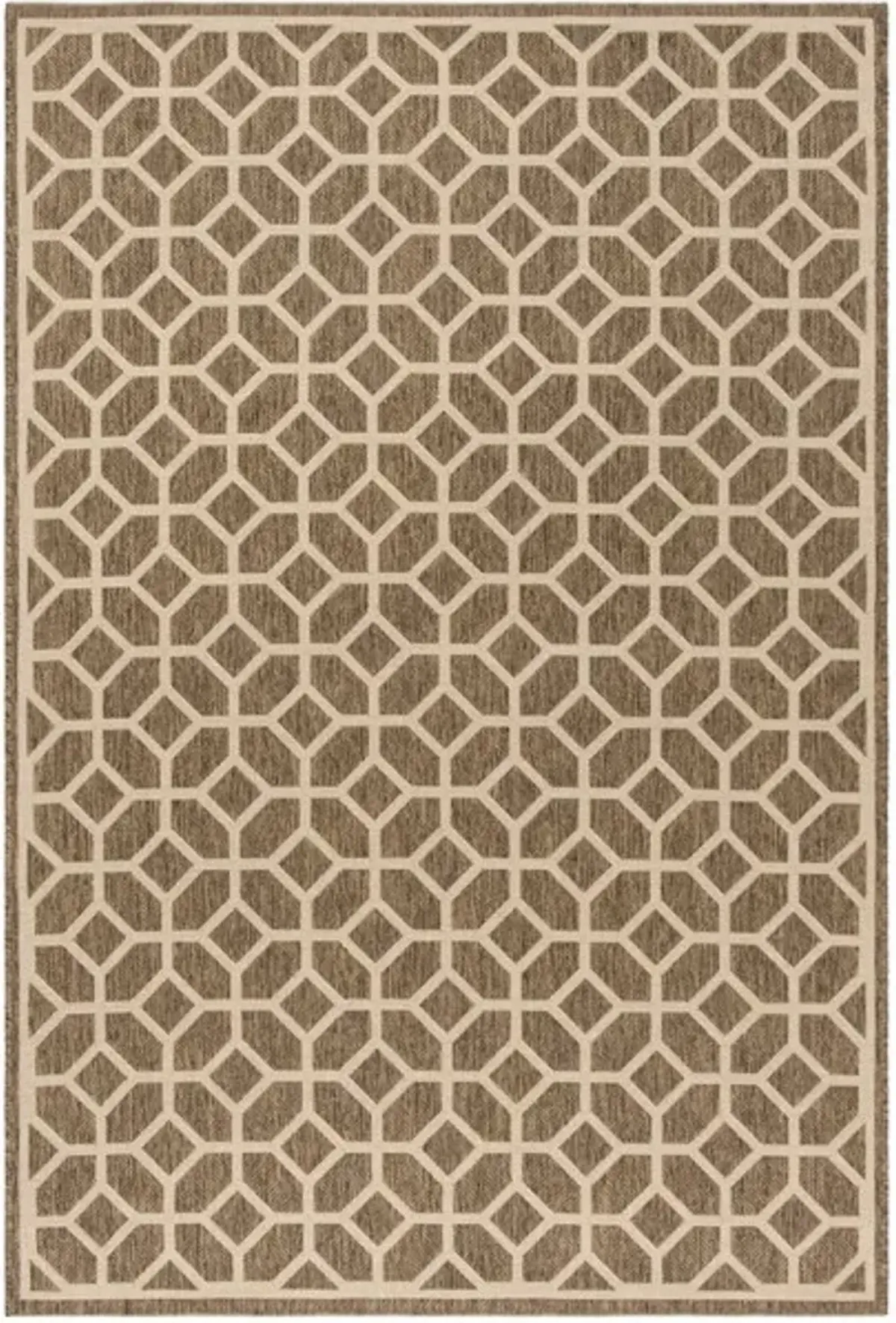 LINDEN 127 Collection LND127D-4 Beige / Cream 4' X 6'