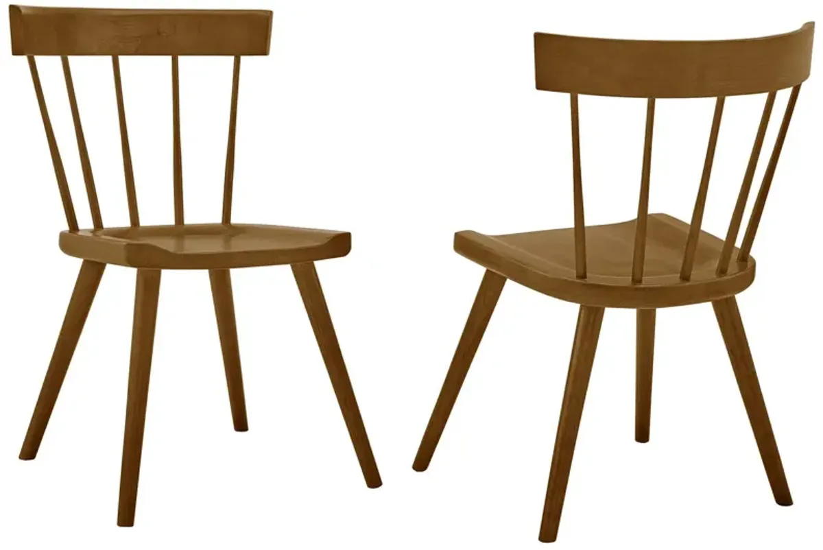 Sutter Wood Dining Side Chair Set of 2