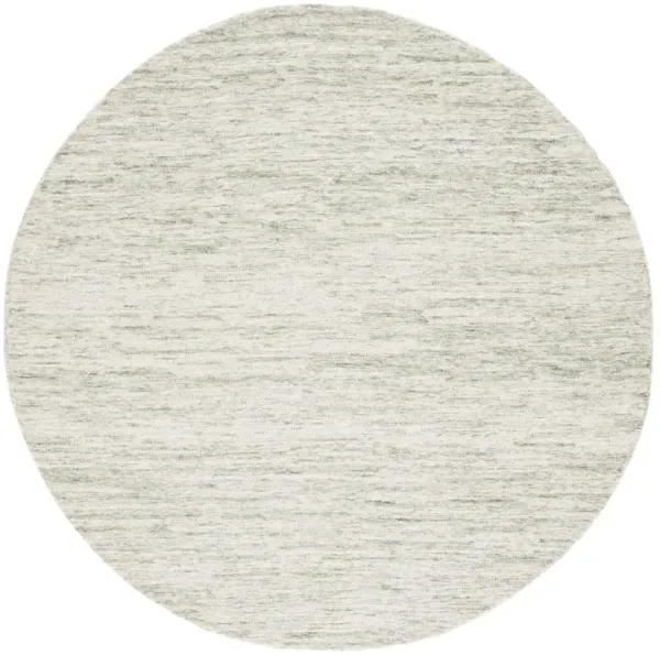 EBONY Hand Tufted 6' x 6' Round area rug