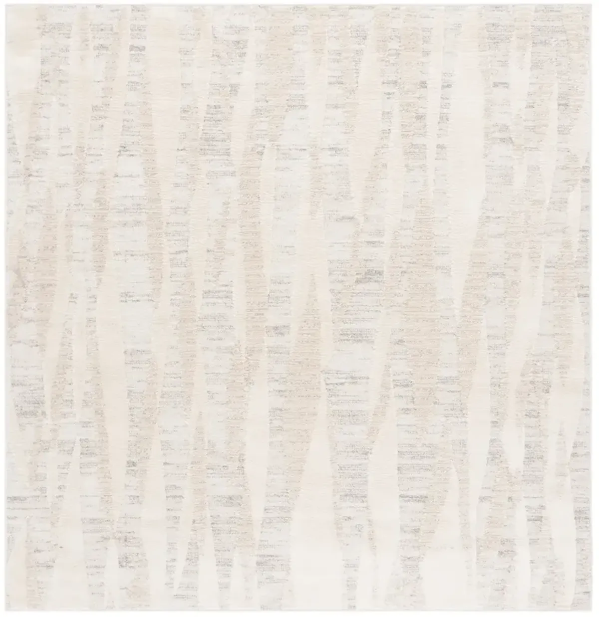 ELMHURST 566 IVORY  6'-7' x 6'-7' Square Square Rug