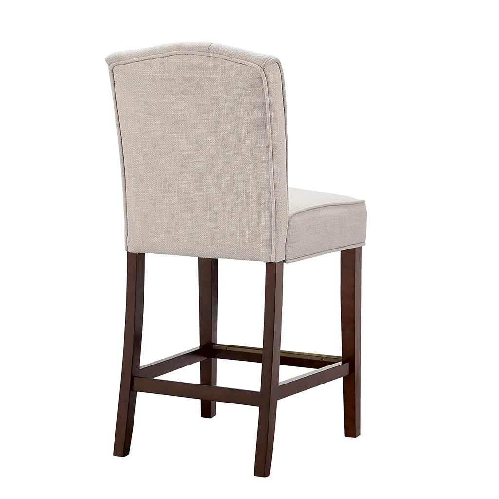 Madison Park Marian Tan Tufted Counter Stool