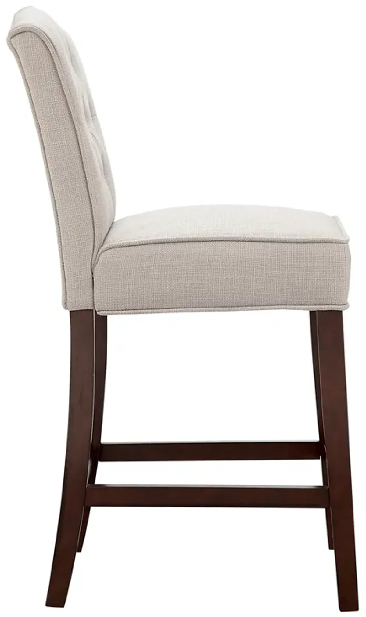 Madison Park Marian Tan Tufted Counter Stool