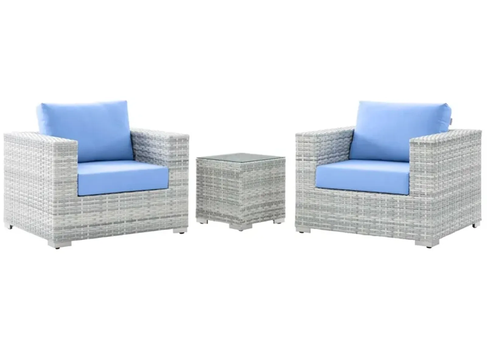 Convene 3-Piece Outdoor Patio Set