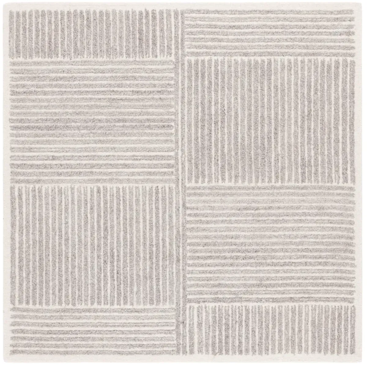 RENEWAL Hand Tufted 6' x 6' Square area rug