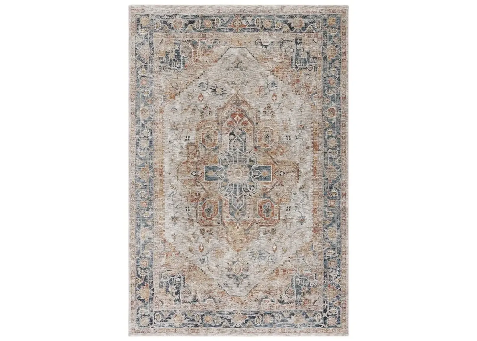 SILVERADO 110 Blue  9' X 12' Large Rectangle Rug