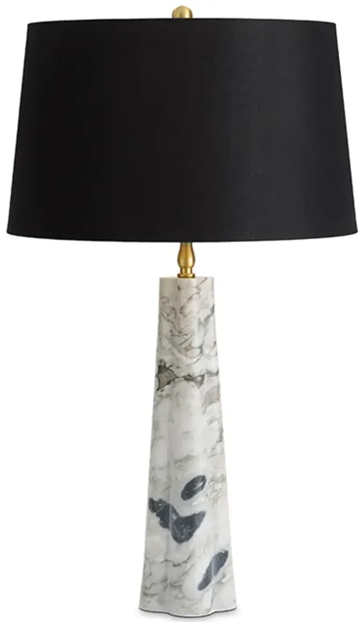 Roman Marble Table Lamp (White)